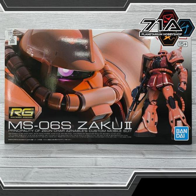 RG 1/144 MS-06S Zaku II Char