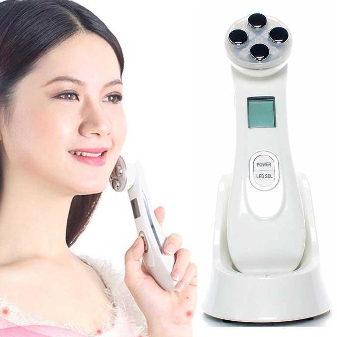 ALABASTER Alat Kecantikan Wajah RF EMS Photon Rejuvenation Anti Aging