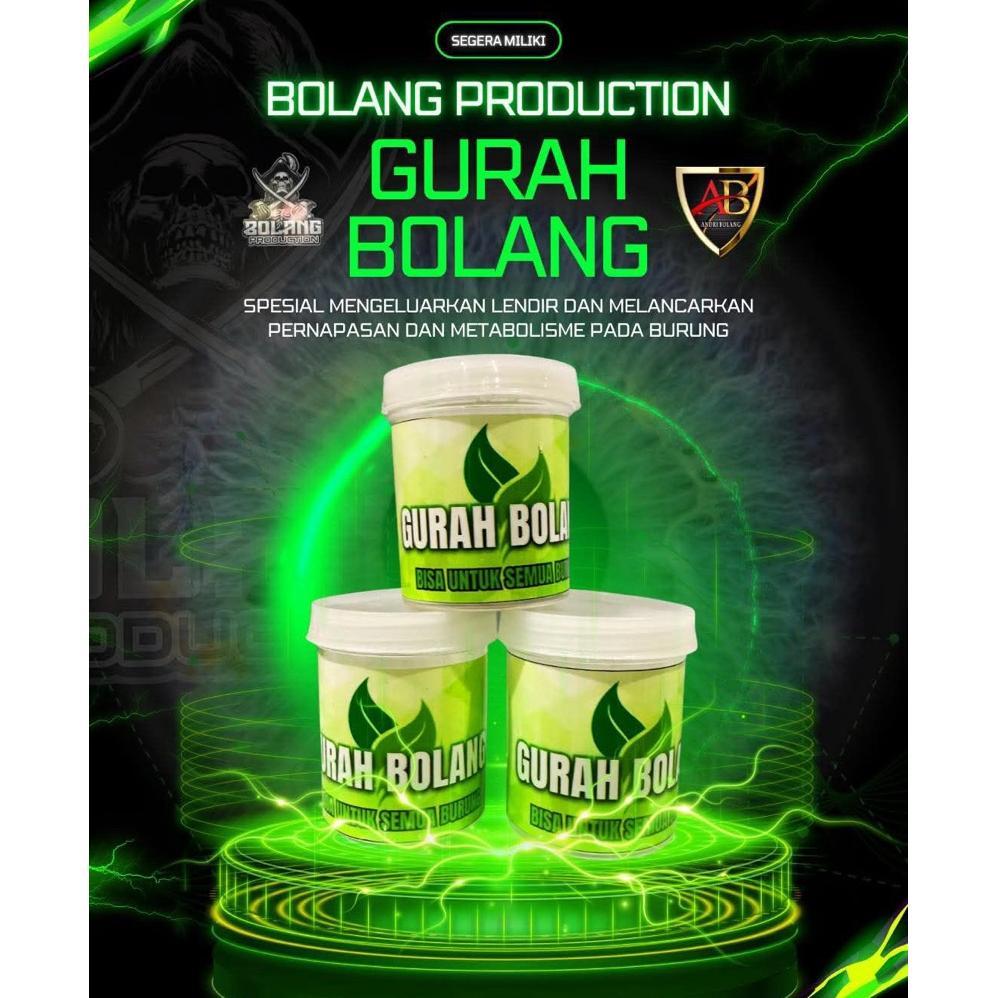 Gurah Bolang Production ORIGINAL Obat Gurah Burung Murai Kacer Kenari Pentet Cucak Ijo
