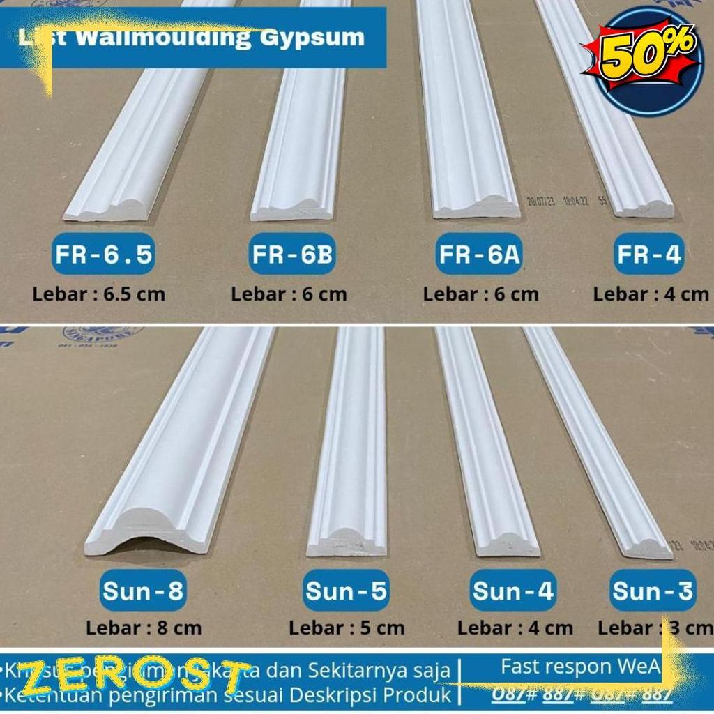 Cusss Serbu List Wallmoulding Gypsum / List Gypsum Wallmoulding / Wall Moulding Gypsum / Moulding Gy