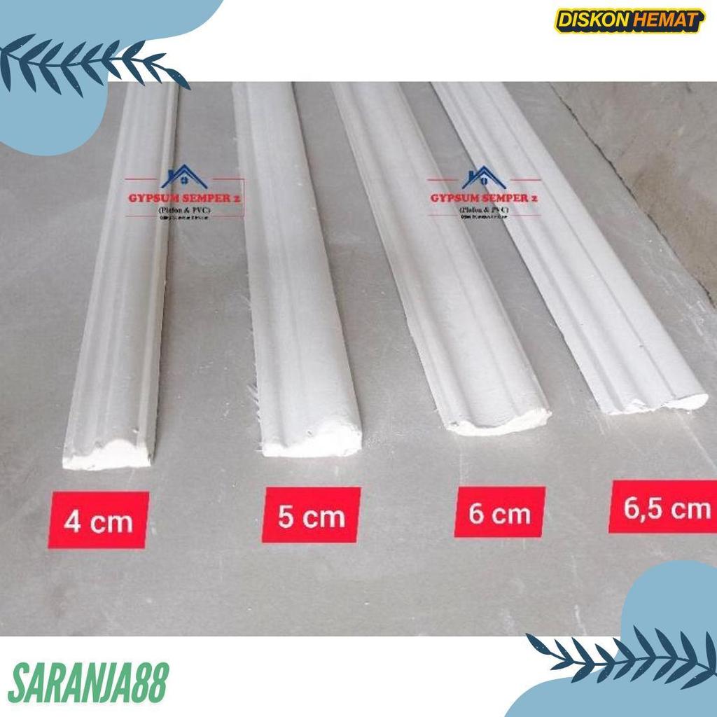 Wajib Punya Jabodetabek - Wall Moulding List Gypsum / List Moulding Gypsum / List Drop Ceiling Gypsu