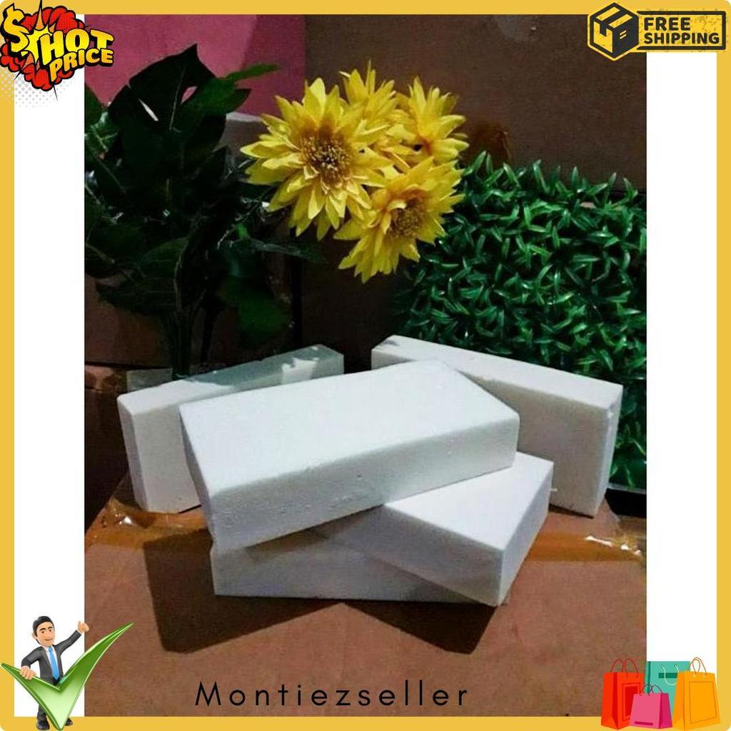 Cod Floral Foam Kering || Oasis Kering  || Busa Bunga Kering || Tebal 4Cm |Murah