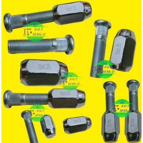 Promo baut roda velg racing ban mobil suzuki carry katana ertiga panjang 5cm COD