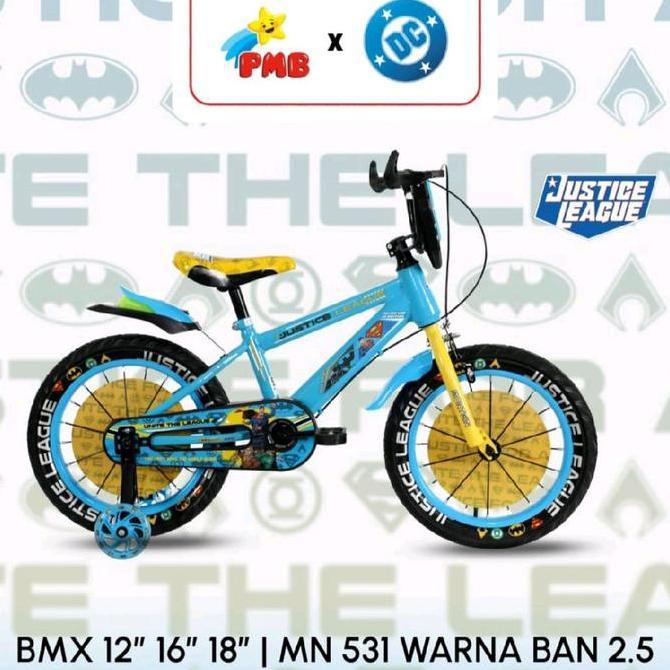 Terbaru Sepeda Anak Bmx 18 Inch Pmb Superman