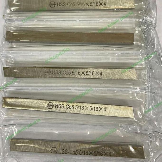 pisau bubut 5/16 x 4 HSS co5 toki / HSS toki 5% pisau pahat bubut