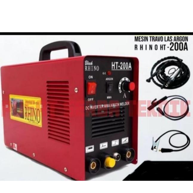 Mesin Las Rhino / Inverter Rhino Tig 200 Trafo Las Argon Tig200A 200 A
