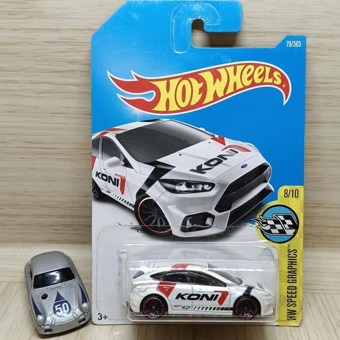 hot wheels ford focus rs koni putih