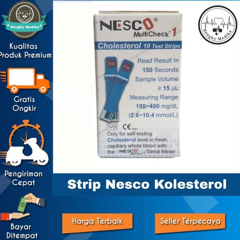 Strip  Nesco Kolesterol  Refill Nesco Kolesterol  Strip Nesco Kolesterol