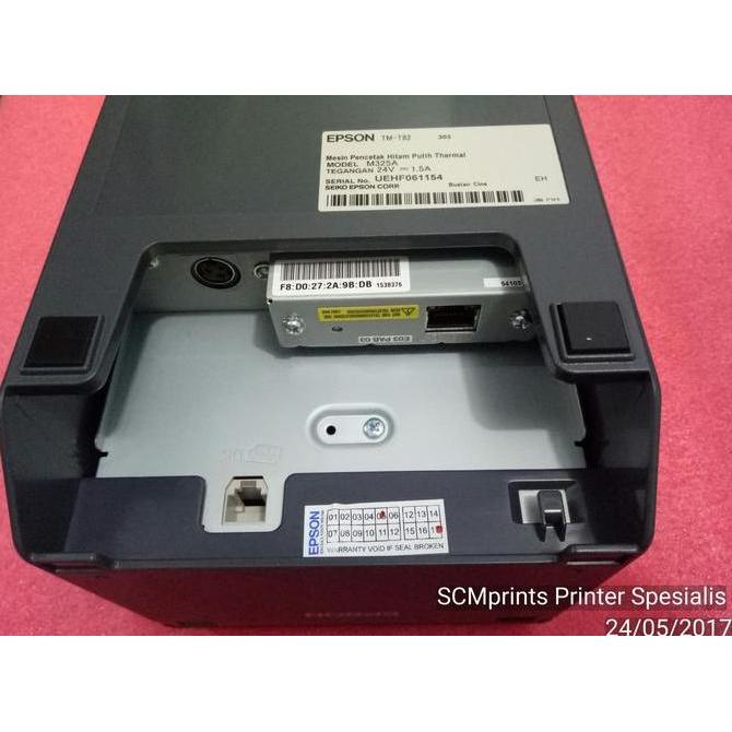 Printer Thermal Epson TMT 82 Network / Android / Wifi TM-82 Wifi