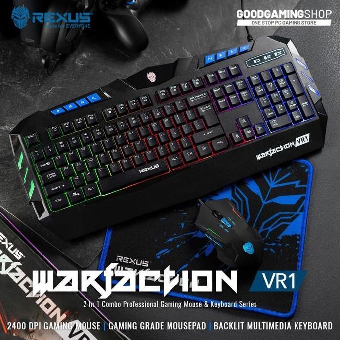Rexus Warfaction VR1 - Gaming Combo
