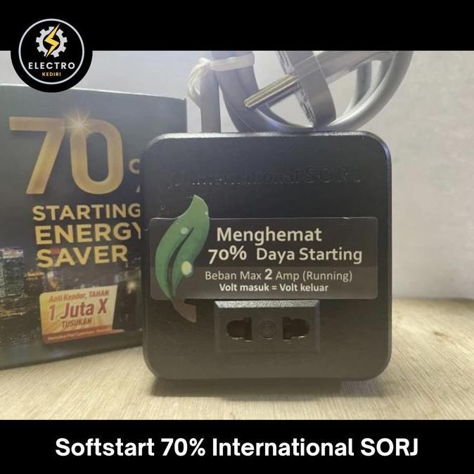 Softstart hemat daya 70% international SORJ energy saver 70 persen | internasional rajawali sorj
