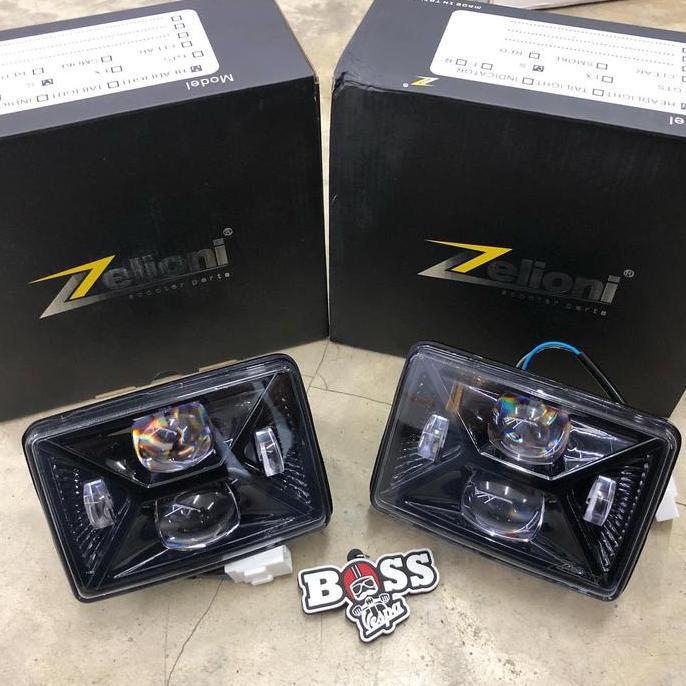 Headlamp LED Daymaker Zelioni Smoke Vespa S