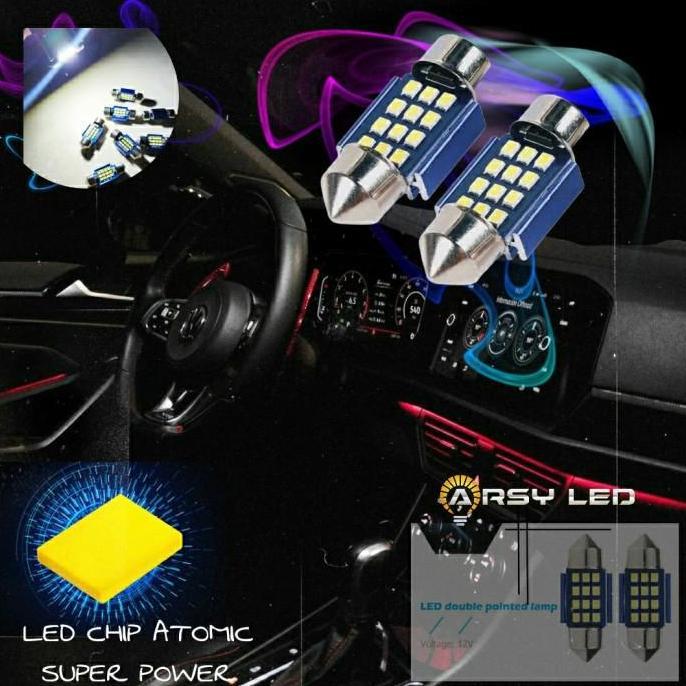 Lampu Led Plafon Mobil Kabin 31 ARTBLUE Avanza Xenia Calya Sigra Car