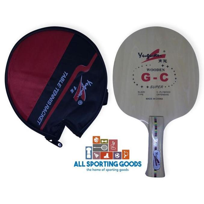 Kayu Pingpong Tenis Meja Yuguan Wooden G-C 5 Plywood Offensive CO