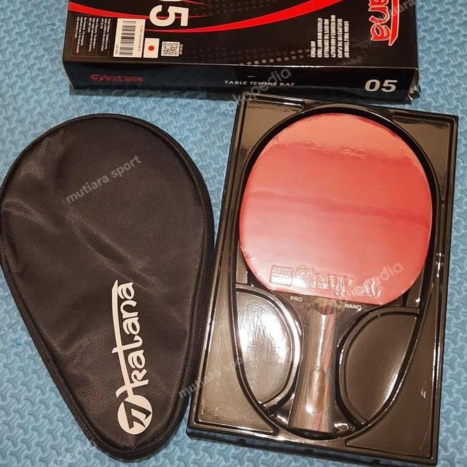 PROMO BET PIMPONG KATANA 05 LIGHT ORIGINAL FOR QUICK ATTACK PLAYER CO