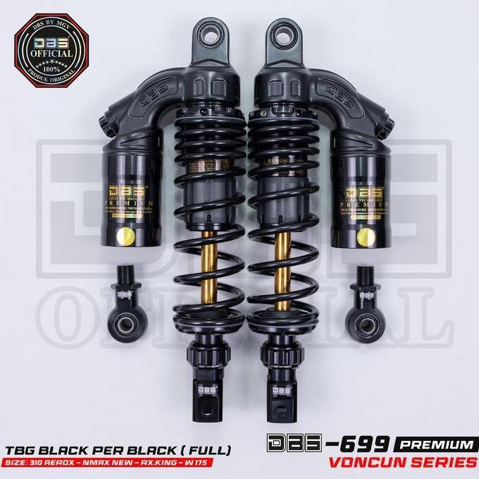 DBS 699 Voncun Series Shock Belakang Nouvo Aerox Nmax New Nmax Old Pcx150/160 Adv150 - Blue/Black, N