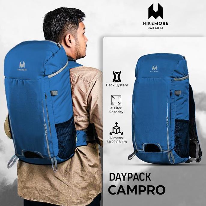 Backpack Ransel Pria Camping Hikemore Campro Tas