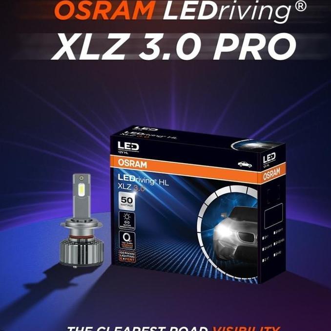 Osram LED MOBIL H4 XLZ 3.0 PRO HL 100W BOHLAM LAMPU LED 6000K GARANSI - H4 HI/LO New Gen 3.0 Model 1