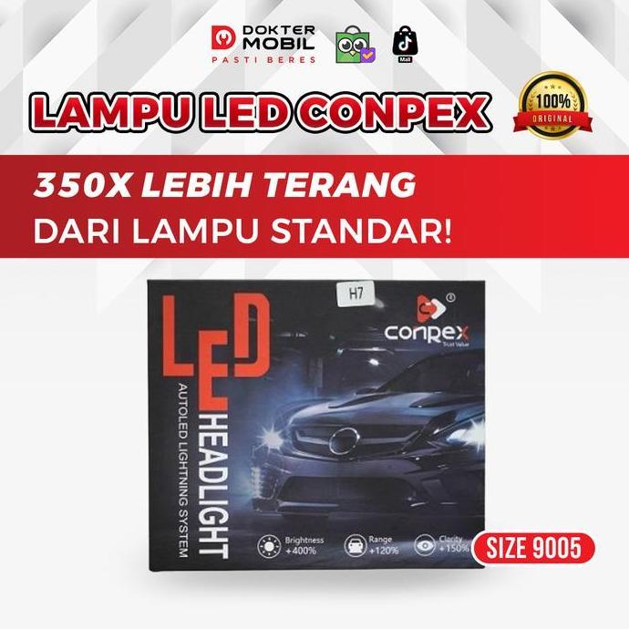 Conpex Lampu LED Utama Mobil Lampu HID LED