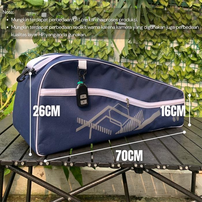 Tas Raket Badminton Thermo - 1 Ruangan Selempang Tahan Air Ringan Termurah Best Quality 100% Origina