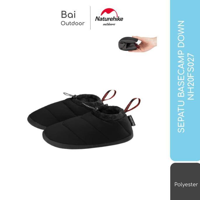 SEPATU BASECAMP DOWN NATUREHIKE NH20FS027 BULU ANGSA CAMPING HIKING