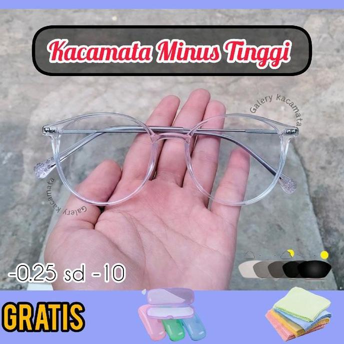 Kacamata Minus Tinggi -0.25 sd -10 kacamata Minus photocromic