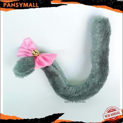 Baru Animal Tail Costume  Neko Cat Cosplay Halloween Furry Accessories Cat Nyan Kawaii Cute Sexy