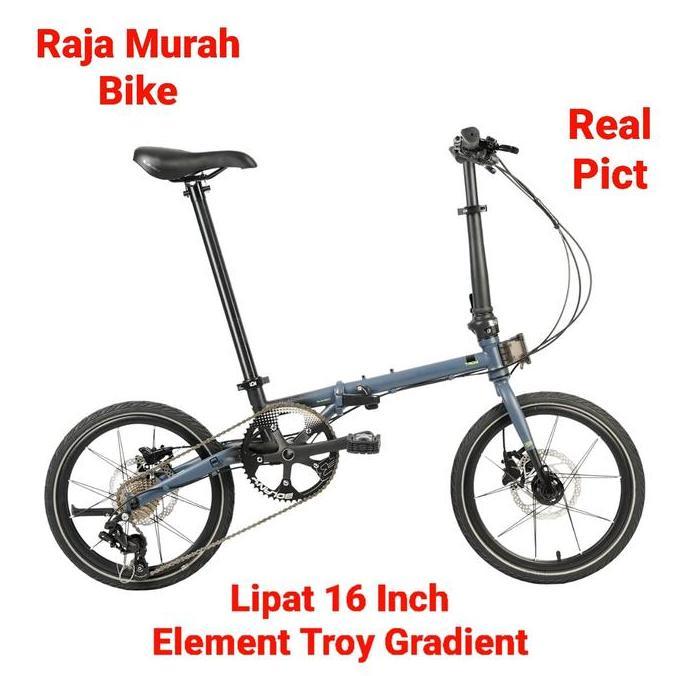 Sepeda Lipat 16 Inch Element Troy Gradient Sepeda Lipat Element Troy Gradient 16 Inch 10Sp