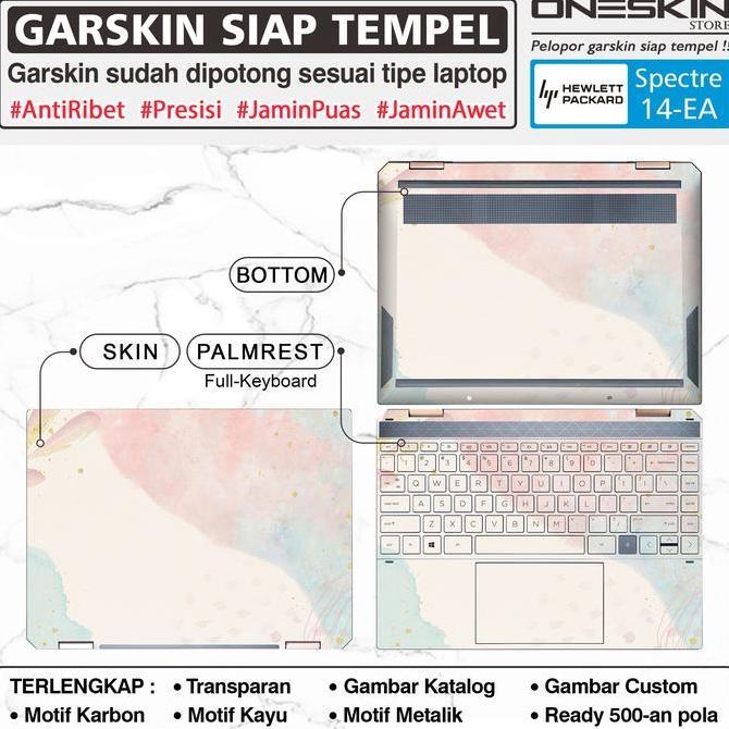 Garskin Sticker Laptop HP Spectre x360 14-ea ea0030tu ea1027tu Gambar