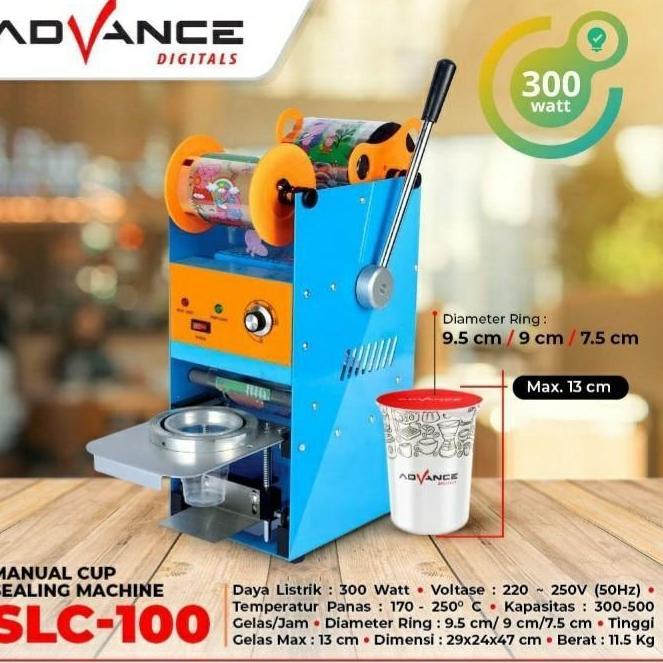 New- Advance Cup Sealer - Mesin press gelas minuman - Cup sealer