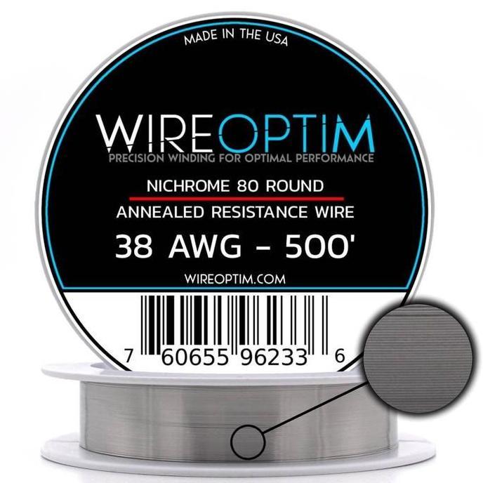 New- Wireoptime NI80 AWG 38 - 500FT USA Autentic