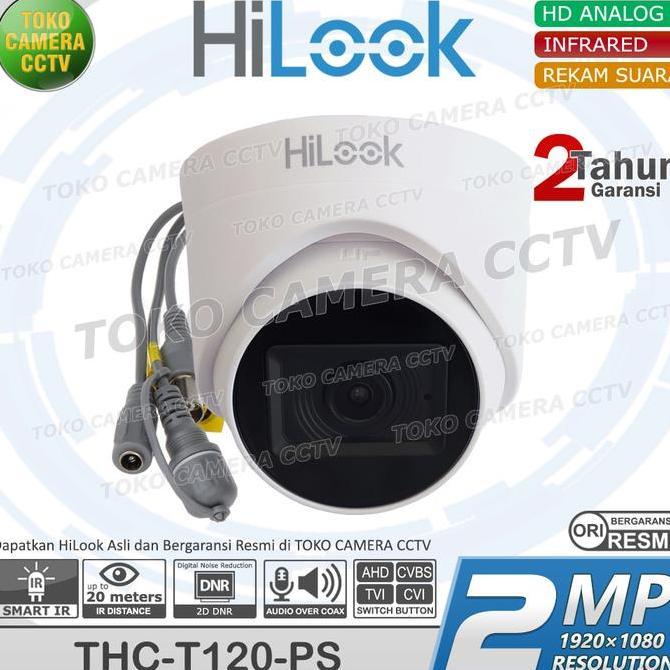 Kamera Cctv Indoor Hilook 2Mp Mic Audio Camera Hilook 2Mp Audio