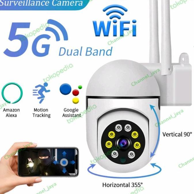 New Ip Camera Cctv 8Mp Colorvu Malam Berwarna Wireless Outdoor