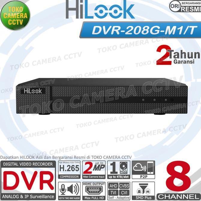 Dvr Recorder Cctv Hilook 8 Channel Cctv Hilook 8Ch 2Mp
