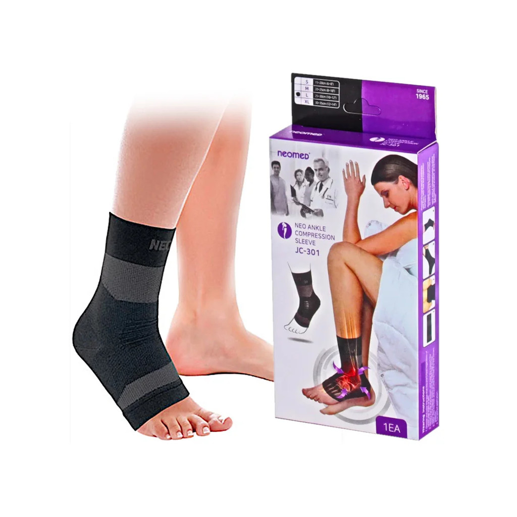 NEOMED - Ankle Support JC-301 / Neomed Ankle Compression Sleeve / Deker Ankle / Ankle Support