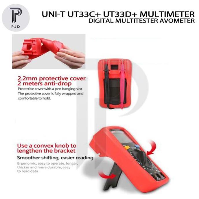 UNI-T UT33C+ UT33D+ Digital Multimeter Avo Meter Multitester Avometer [terbaik]