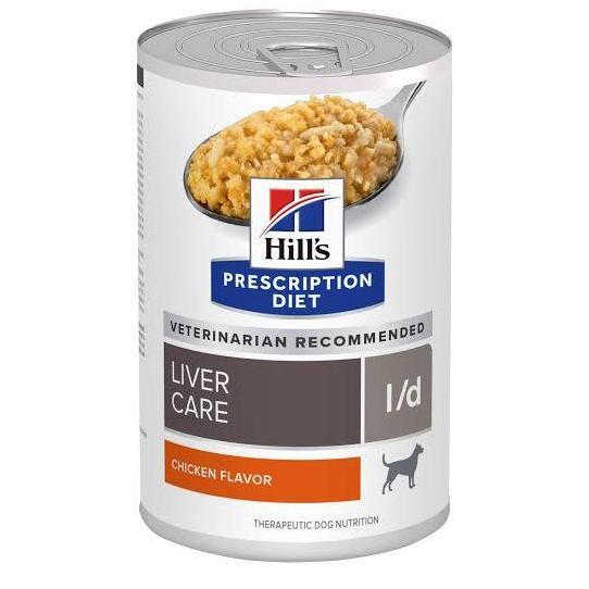 Science Diet Prescription L/D Liver Care 370 GR Dog Food Hills Anjing