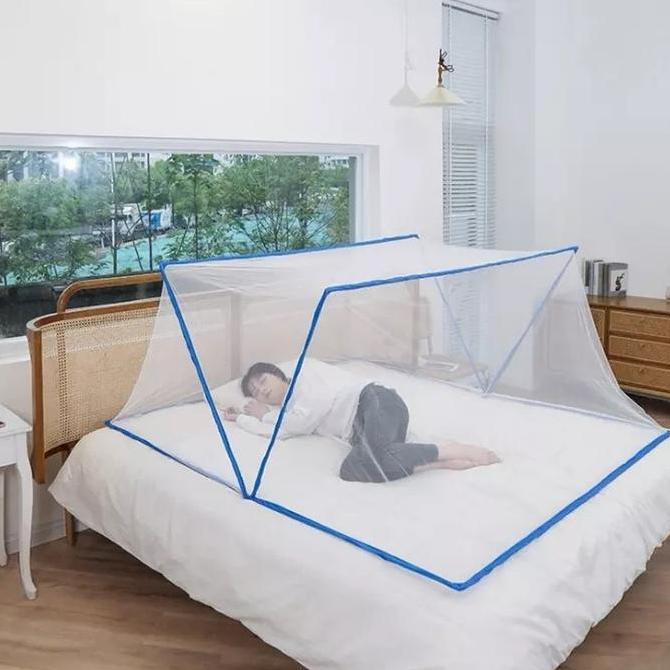Kelambu Tenda 160x200/Kelambu Kotak Lipat