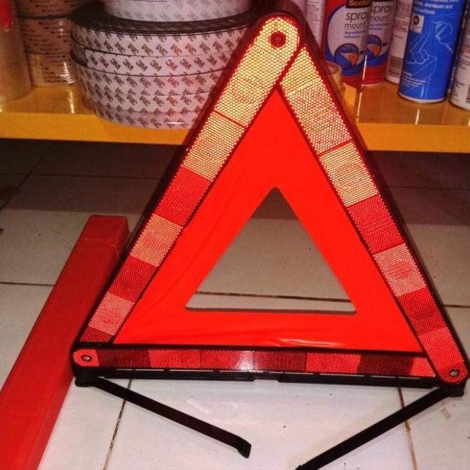 segitiga pengaman reflektor / segitiga reflector Mobil Alat Pengaman