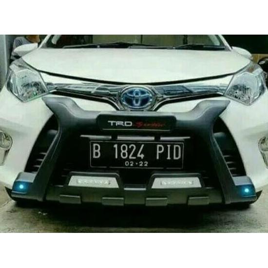 Tanduk/bumper depan model luxury led rush/terios