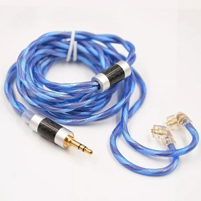 KZ Upgrade Cable 498 Core OCC OFC Copper Silver Plated for KZ ZS10 Pro