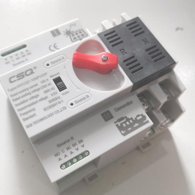Promo ATS 100A 220VAC Automatic Transfer Switch 100A Diskon