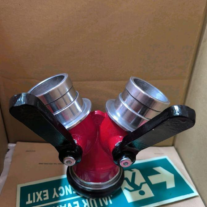 Y Connection Pemadam 2.5X2.5X2.5 / Sambungan Y Fire Hose / Cabang Y Connection Pemadam