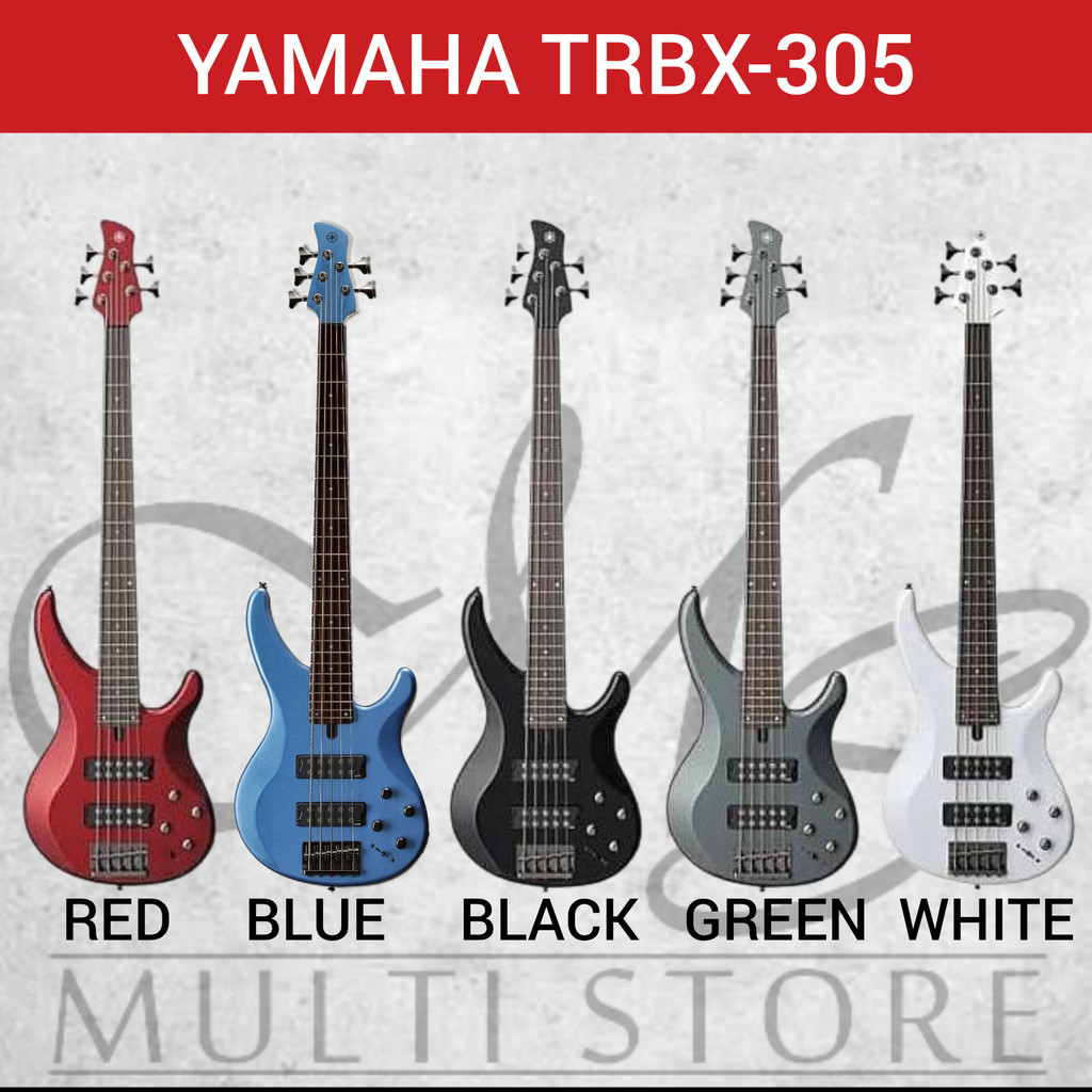 Bass elektrik - Bass electric - YAMAHA TRBX305 - YAMAHA TRBX 305 - ORIGINAL