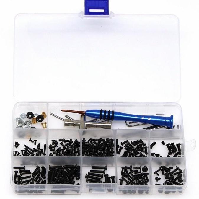 Baut Mur Set Lengkap Mobil Rc Wltoys 144001 124016 124017 Screws Rc