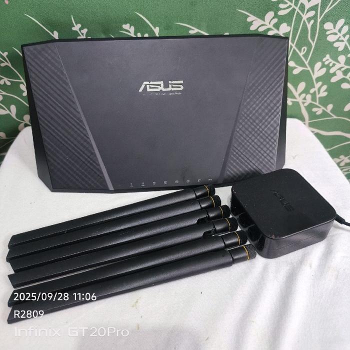 Asus Wireless Ac3200 Tri-Band Gigabit Router New Best Quality 100% Original