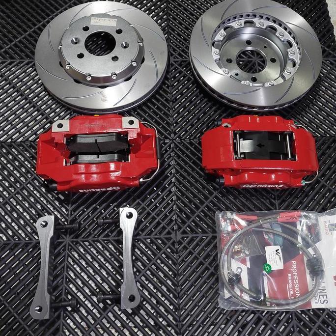 NARA Big brake kit 4pot AP RACING free brake line breket