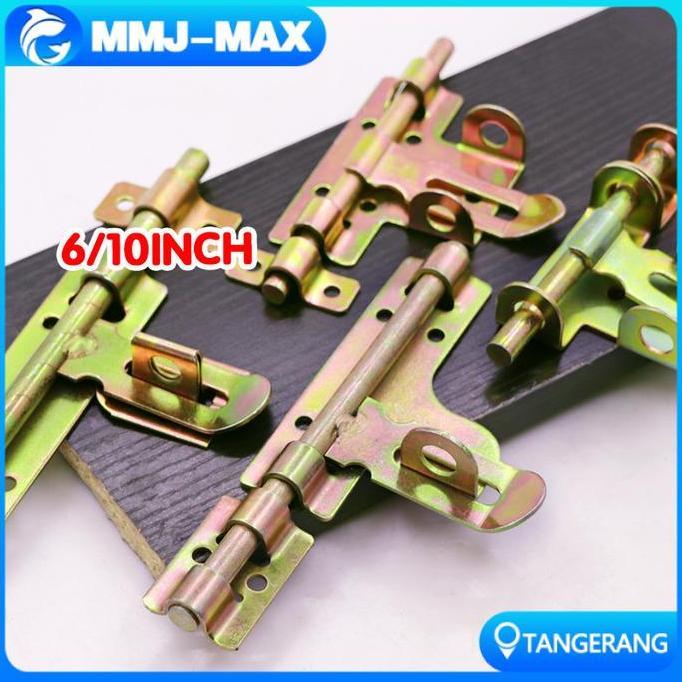 GALGALI Slot Atau Grendel Kunci Pintu Sliding Pintu Garasi Gembok Pintu Gerbang Dua Arah Slot Gembok