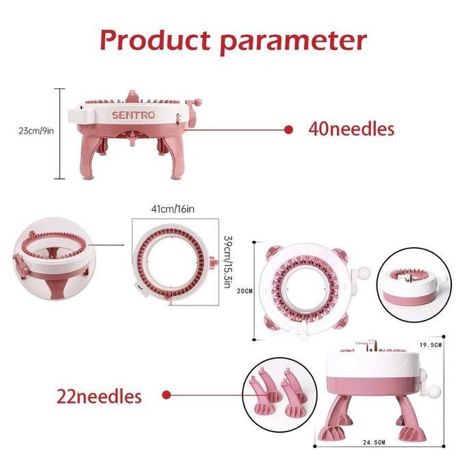 GALGALI Weaving Machine cerdas Alat Merajut Otomatis 22/40-pin Mesin Rajut Otomatis Mesin rajut pint