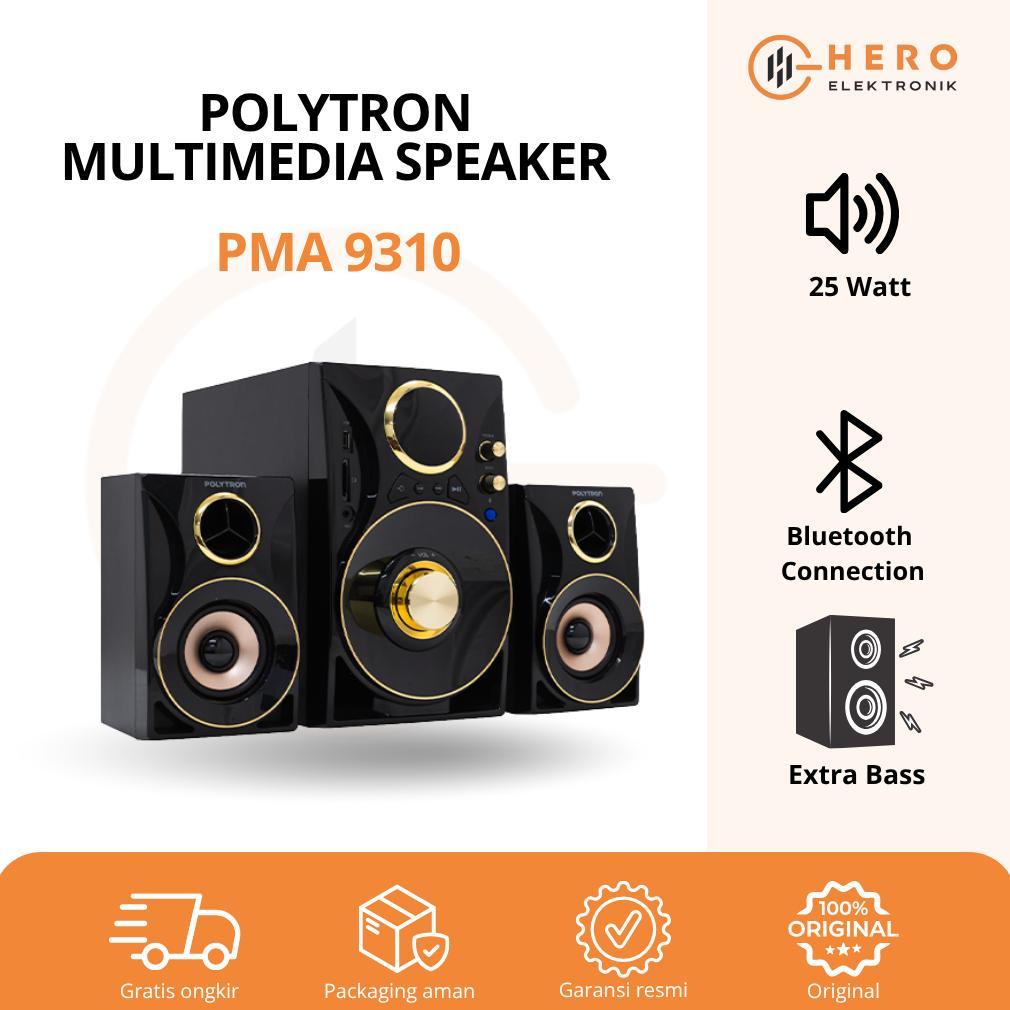 SPEAKER AKTIF POLYTRON PMA 9310 PMA-9310 Murah Original Garansi Resmi 25 Watt